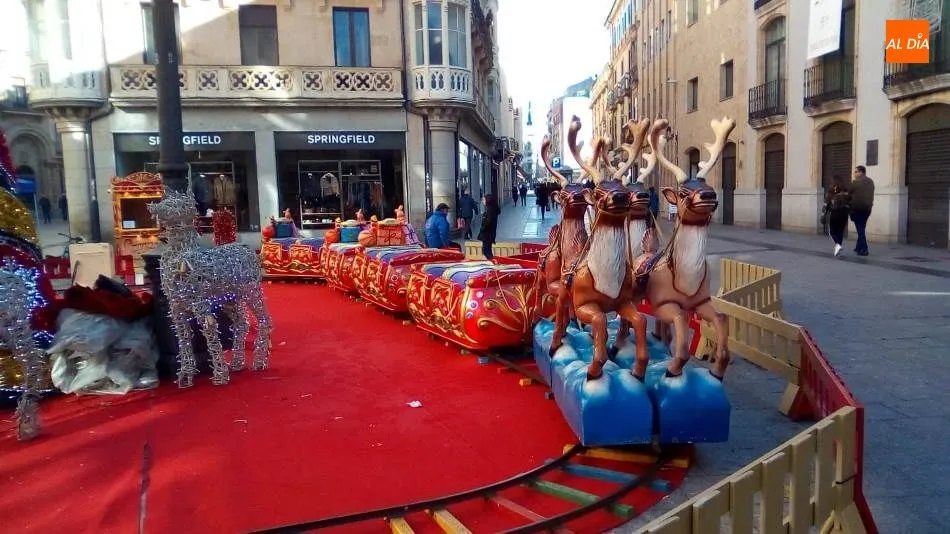 El carrusel infantil de la plaza del Liceo