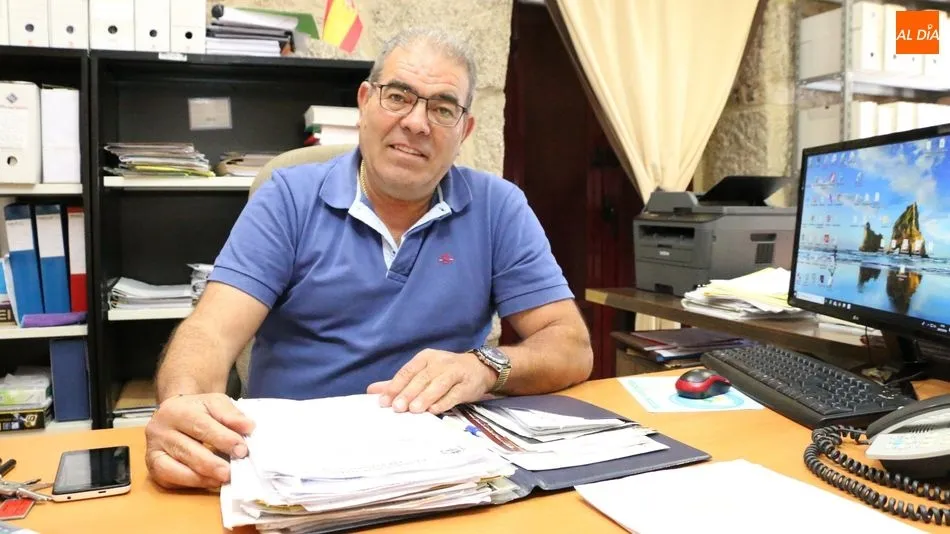 Alfonso Castilla, alcalde de Peralejos de Abajo / Archivo