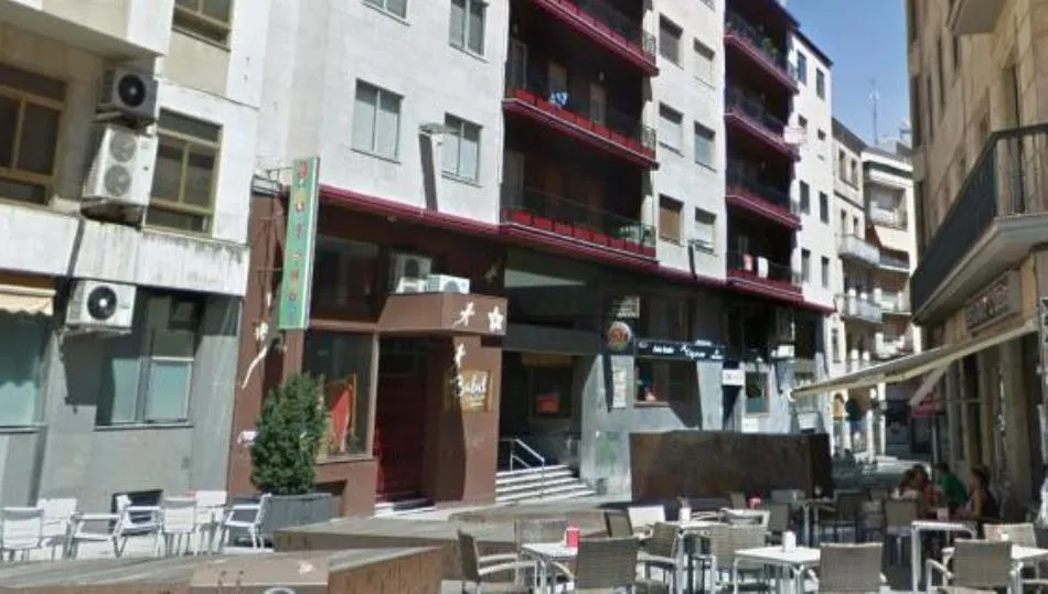 Entrada del pasaje Azafranal, desde la calle Azucena