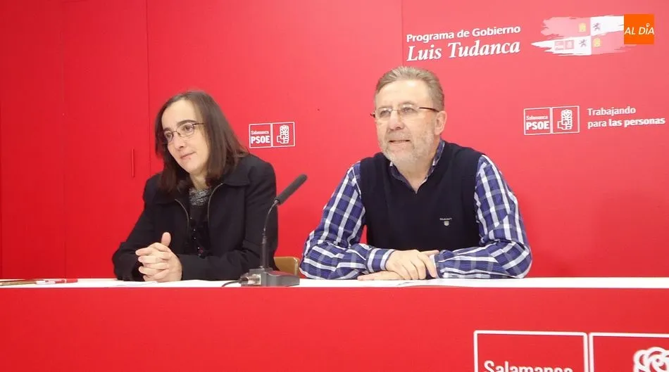 Los socialistas Inés Sánchez y Fidel Francés