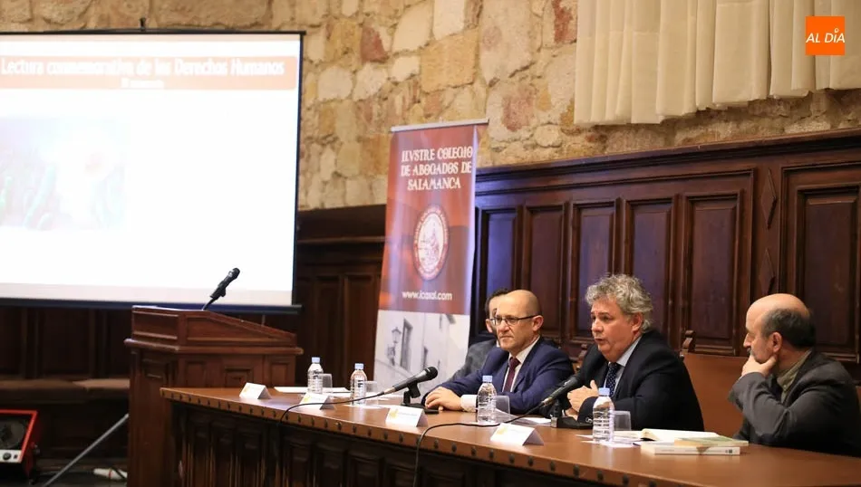 Celebración del Día de los Derechos Humanos en el Edificio de Escuelas Mayores / Foto: Alberto Martín.