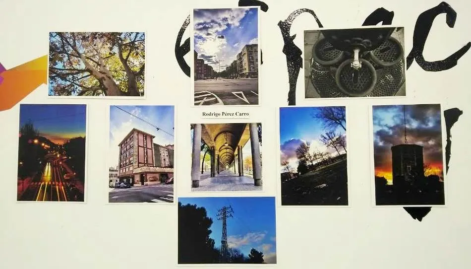 Algunas de las fotos de esta exposición promovida por la Asociación de Vecinos Multicultural Garrido Contigo, en Vialia