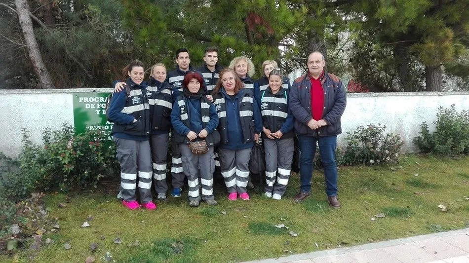 El alcalde ha visitado a los participantes en el Programa Mixto de Formación y Empleo