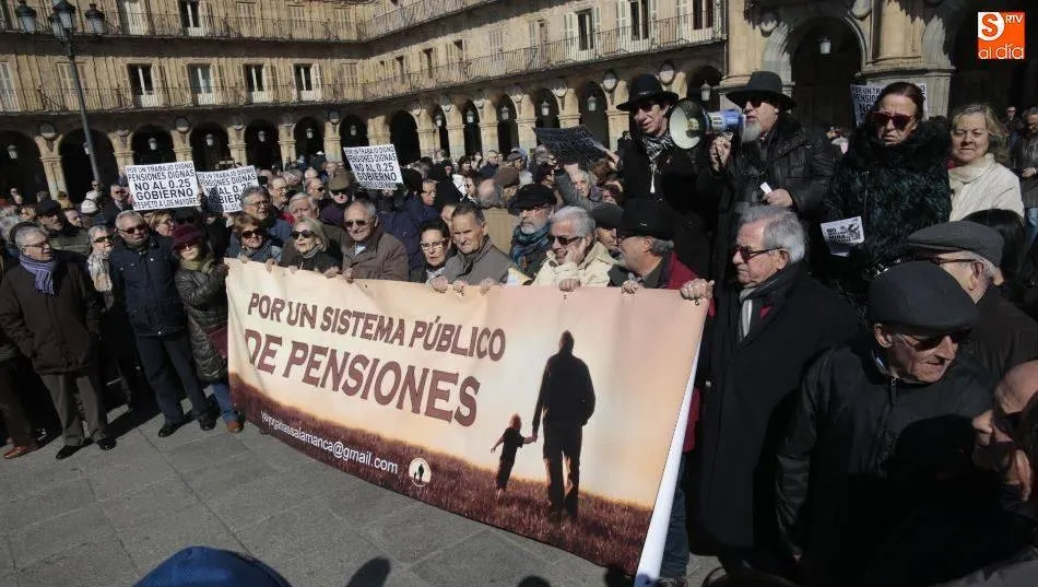 Una de las manifestaciones de este colectivo en Salamanca