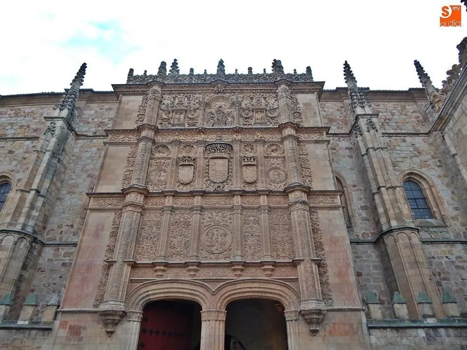 Fachada de la Universidad de Salamanca.