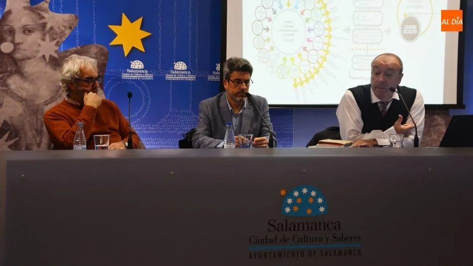 José Antonio Cordón, José A. Sánchez Paso y Adrián Vila / Foto: Lydia González.