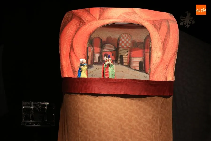 Una escena de Garbancito en la barriga del buey’ / Foto: Alberto Martín.