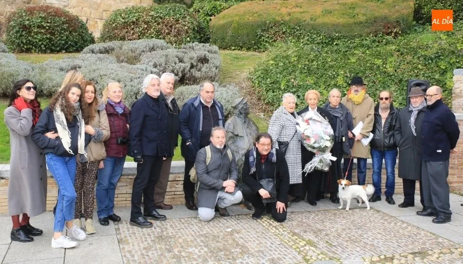 Homenaje a José Ledesma Criado en la calle San Pablo. Foto de Alberto Martín