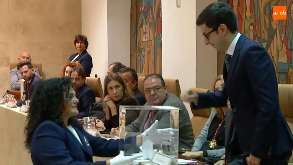 El portavoz del Grupo Socialista, José Luis Mateos