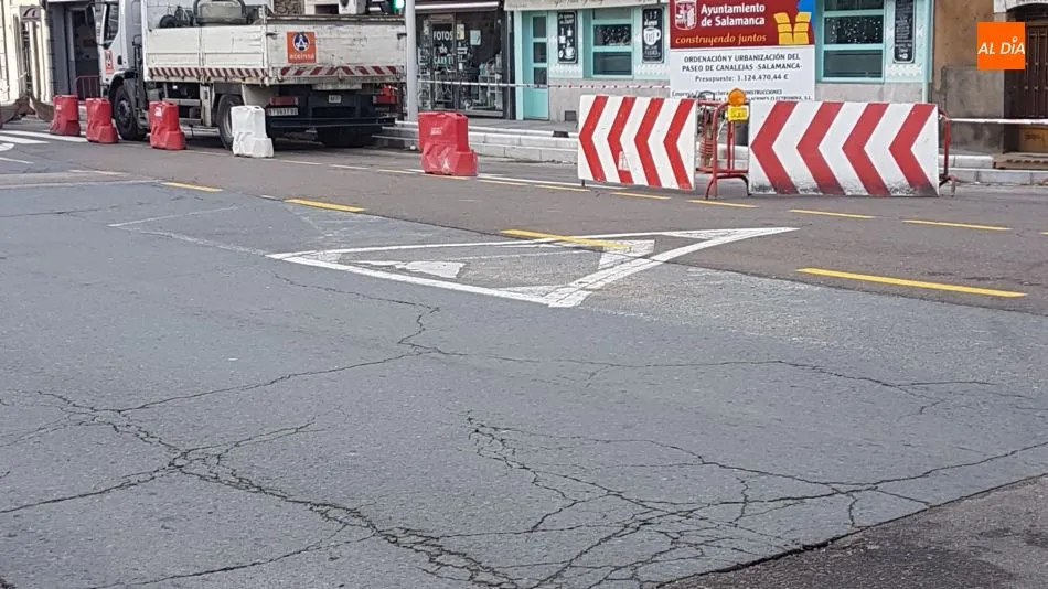 Canalejas se convierte en un paseo más cómodo y accesible con 1.300 metros de zonas verdes