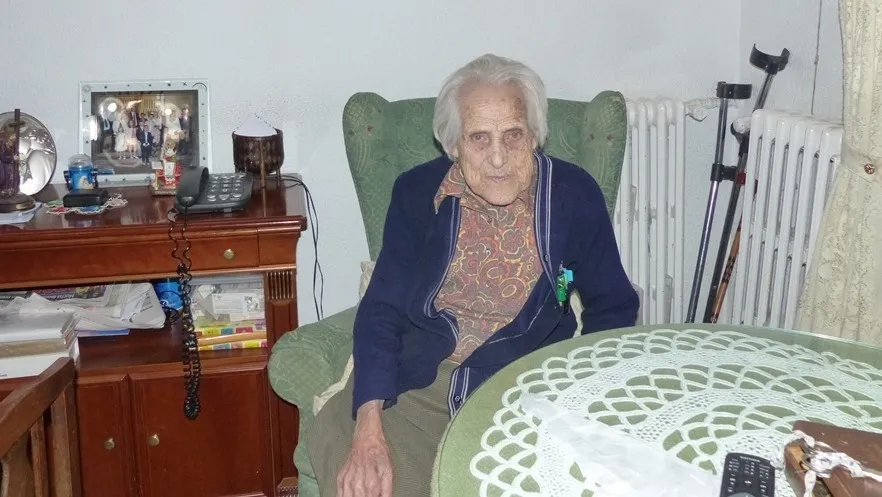 Felicitas Palomero celebra sus 105 años