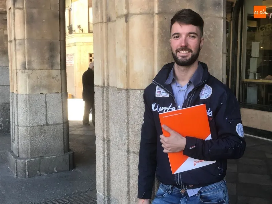 Carlos Pédraz, portavoz de Ciudadanos en el Ayuntamiento lumbralense