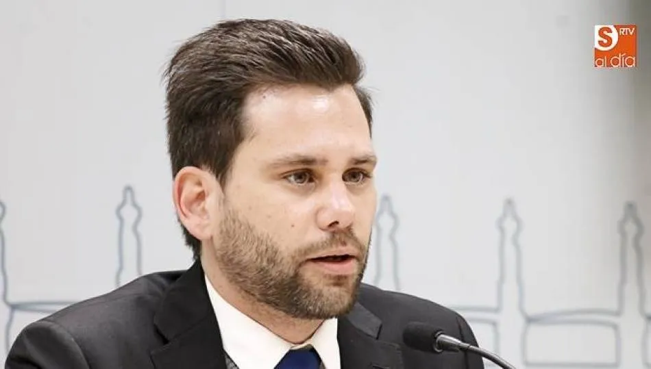 El portavoz de Ciudadanos (Cs) en el Consistorio salmantino, Alejandro González Bueno
