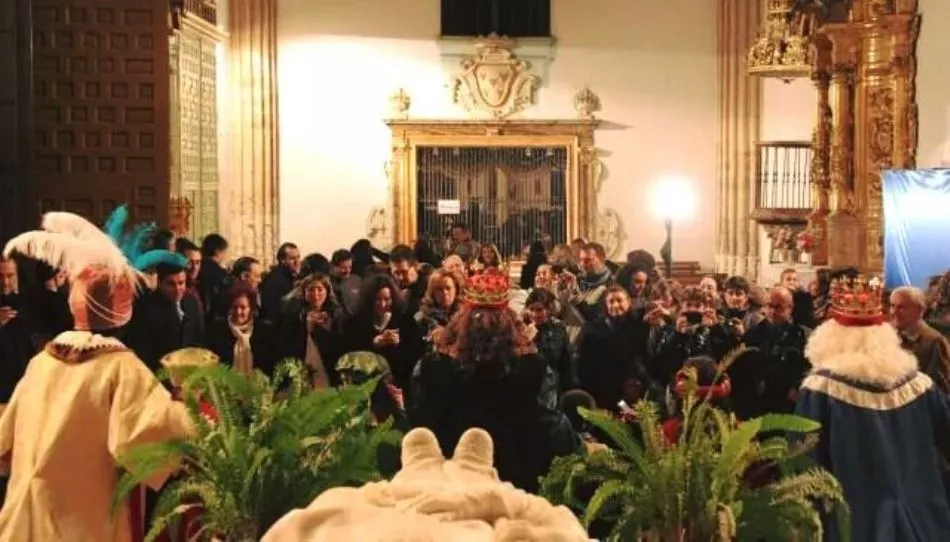 Edición anterior de esta visita de Los Reyes Magos al convento de las Úrsulas