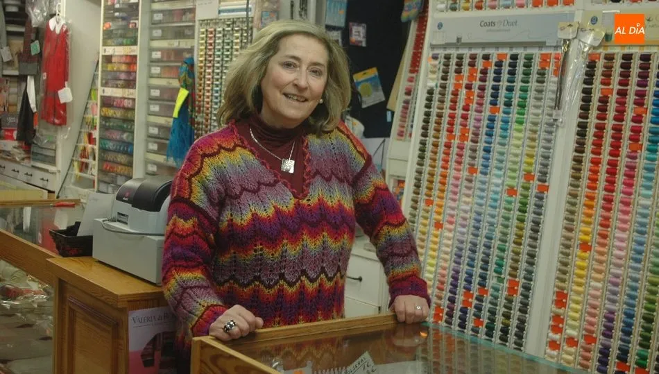 Amparo Martín agradecía todos sus clientes su fidelidad en estos 38 años