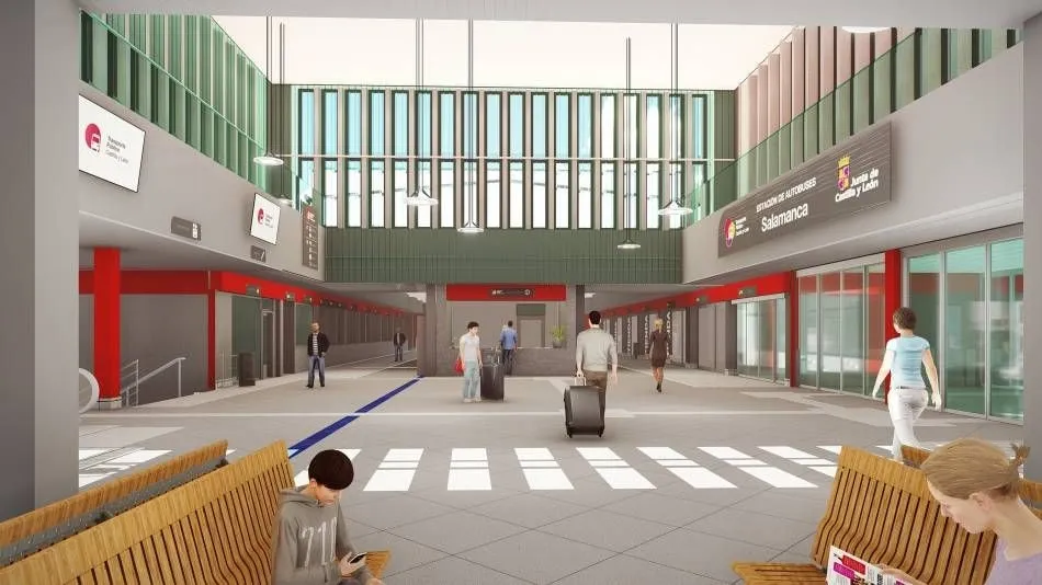 Así será la reformada estación de autobuses de Salamanca