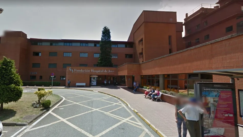 El pequeño fue trasladado al Hospital de Jove