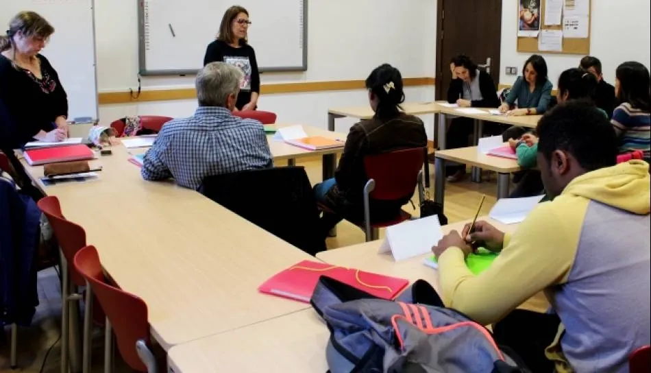 Imagen de uno de los cursos formativos impartidos por Cáritas el año pasado