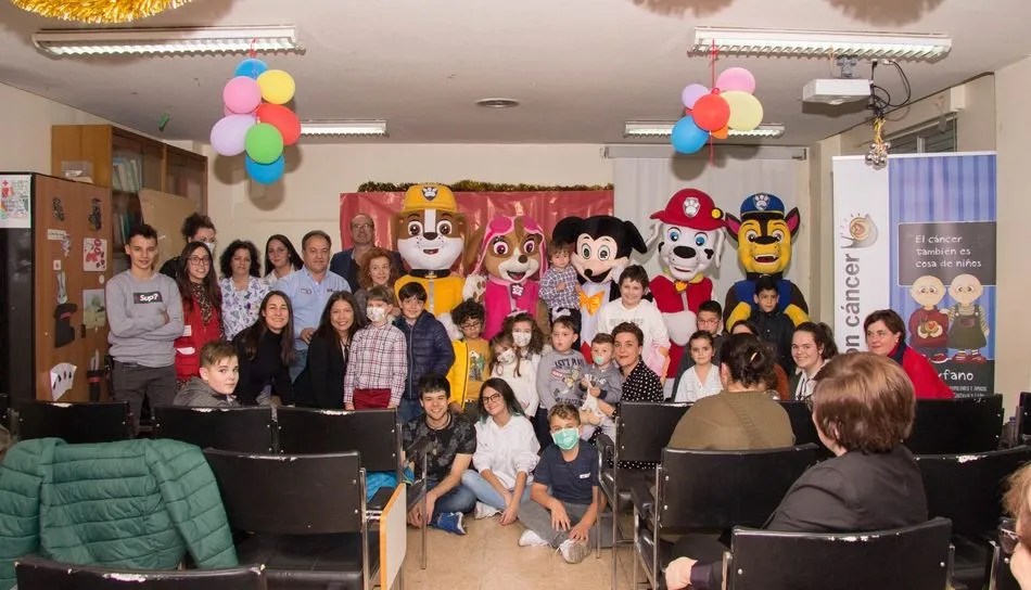Los pequeños pudieron disfrutar de la fiesta celebrada en el Hospital