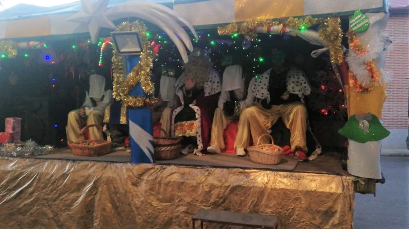 Huerta recibe a los Reyes Magos