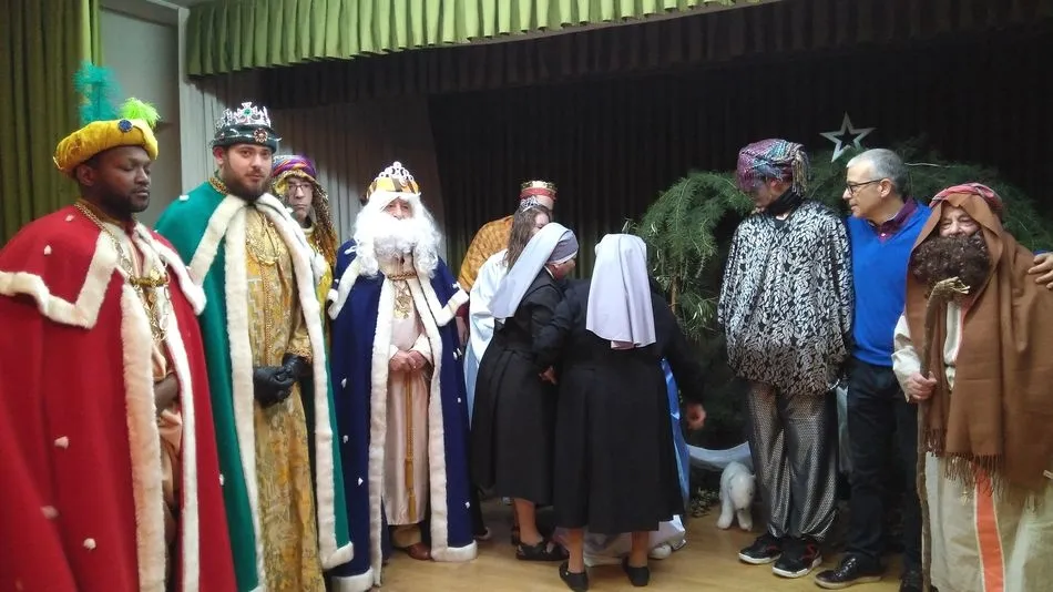Cierre del taller de voluntariado con la visita de los Reyes Magos