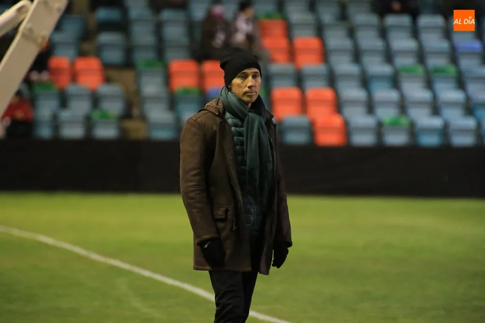 Calderón, durante el choque / Alberto Martín