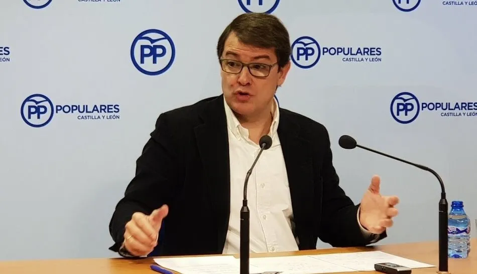 Alfonso Fernández Mañueco, candidato del PP a la presidencia de la Junta de Castilla y León