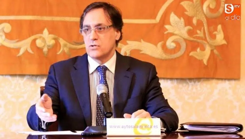 Carlos García Carbayo, alcalde de Salamanca
