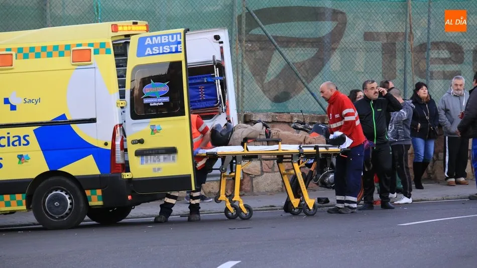 El siniestro se registró a las 17.40 horas / Foto: Alberto Martín .
