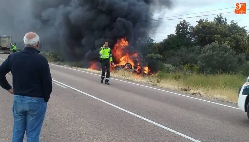 Accidente con un fallecido en mayo de 2018, en Villaseco de los Reyes