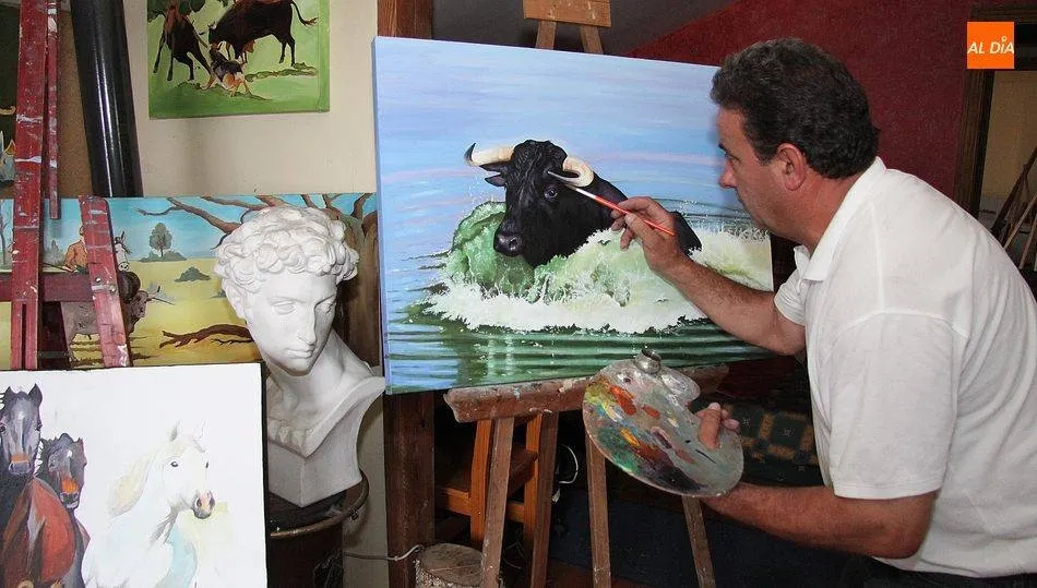 El pintor vitigudinense, Tomás Bernal Villoria, tendrá un homenaje póstumo a su obra / Archivo