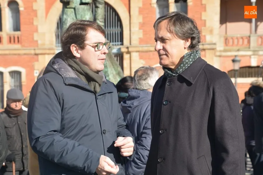 Alfonso Fernández Mañueco y Carlos García Carbayo / Foto: Lyda González.