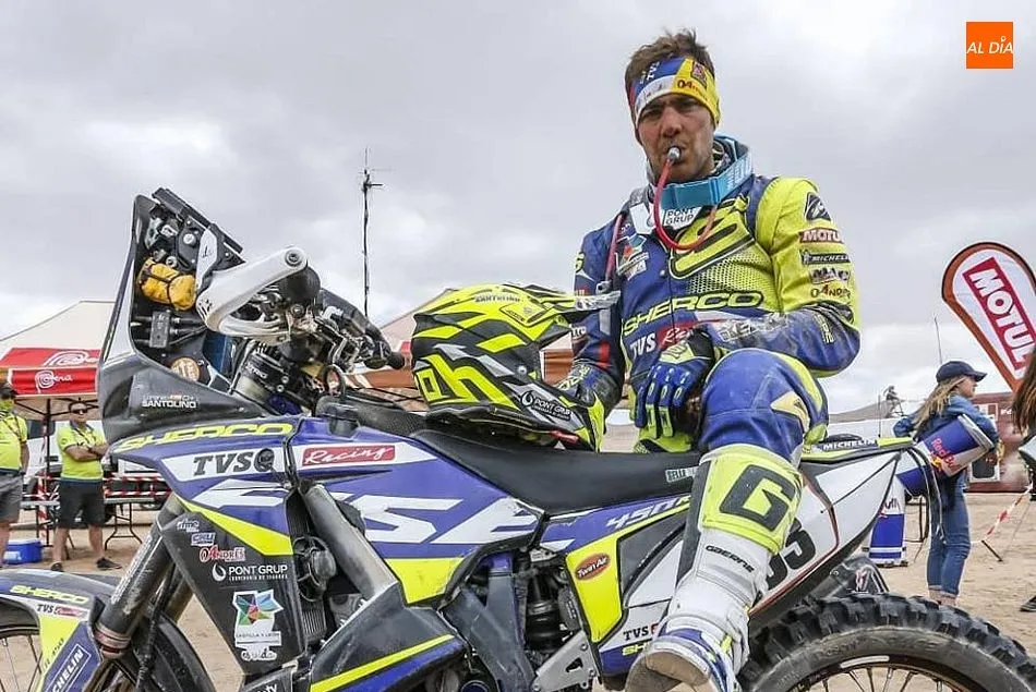 El piloto guijuelense está firmando una gran actuación en el Dakar 2019 en Perú. Foto: Sherco