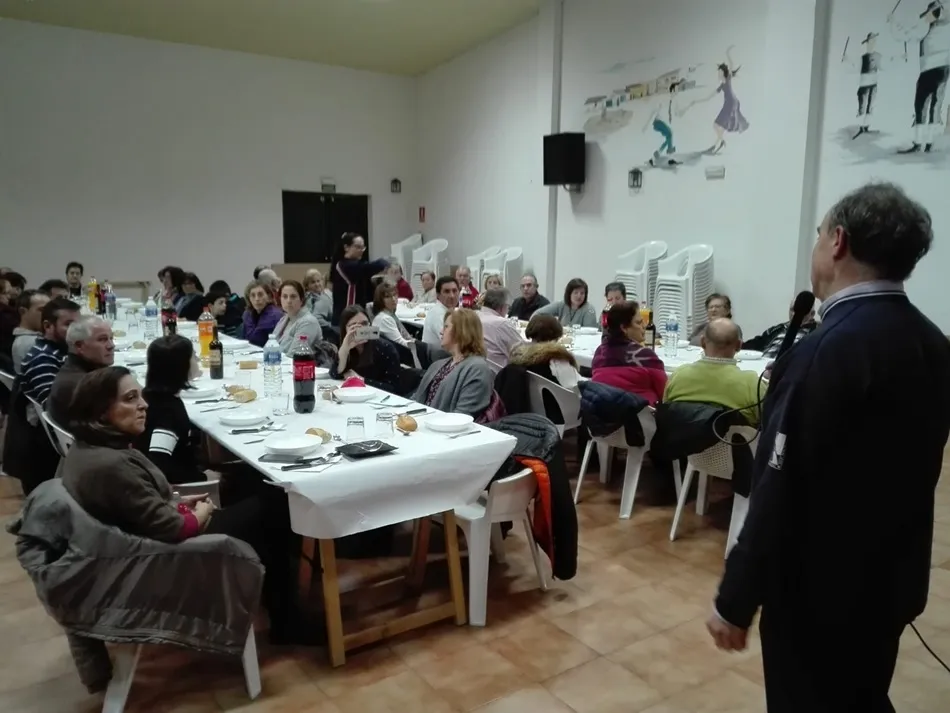 Momentos previos a la cena