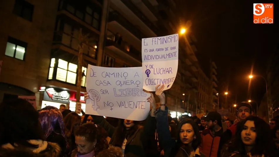Manifestación del Día Internacional de la Mujer / Foto: Archivo.