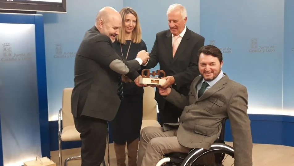 Entrega del premio del CERMI a las entidades de Castilla y León