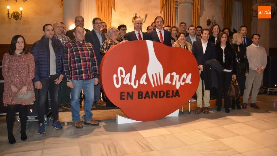 Participantes en la iniciativa ‘Salamanca en bandeja / Foto: Lydia González.