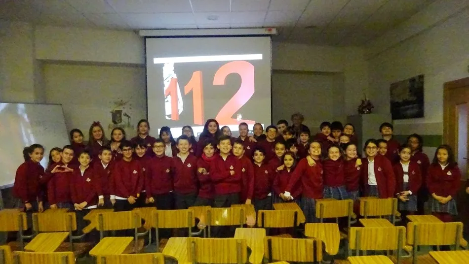 Alumnos del colegio San Juan Bosco que participaron en estas charlas