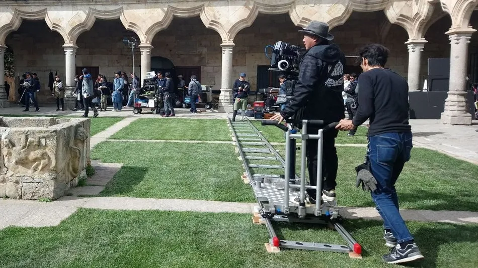 Rodaje de la serie japonesa en diversas localizaciones salmantinas