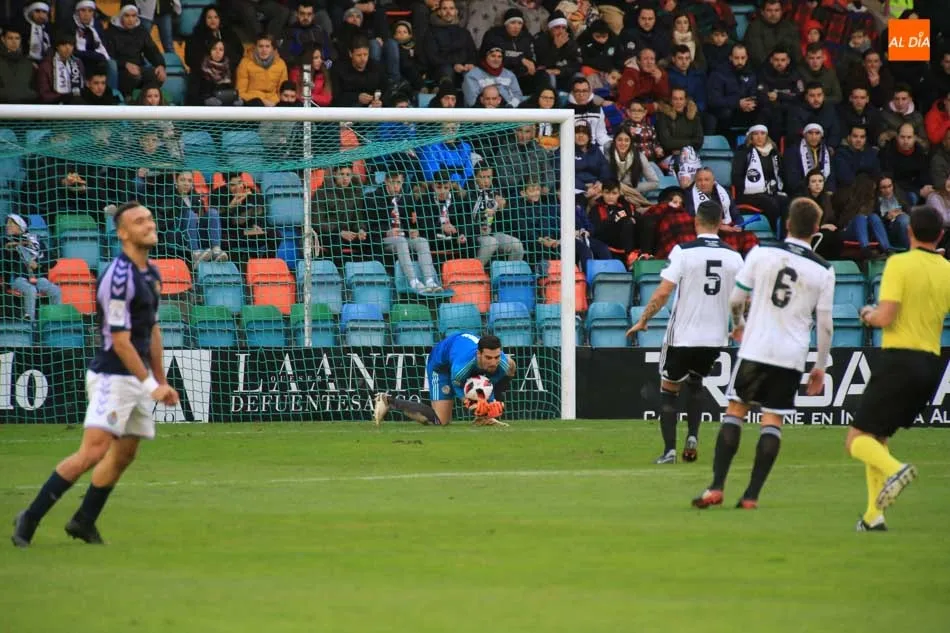 Imagen de un partido en el Helmántico