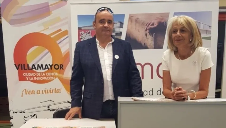 Manuel Gago, alcalde de Villamayor, en la presentación de estas actividades