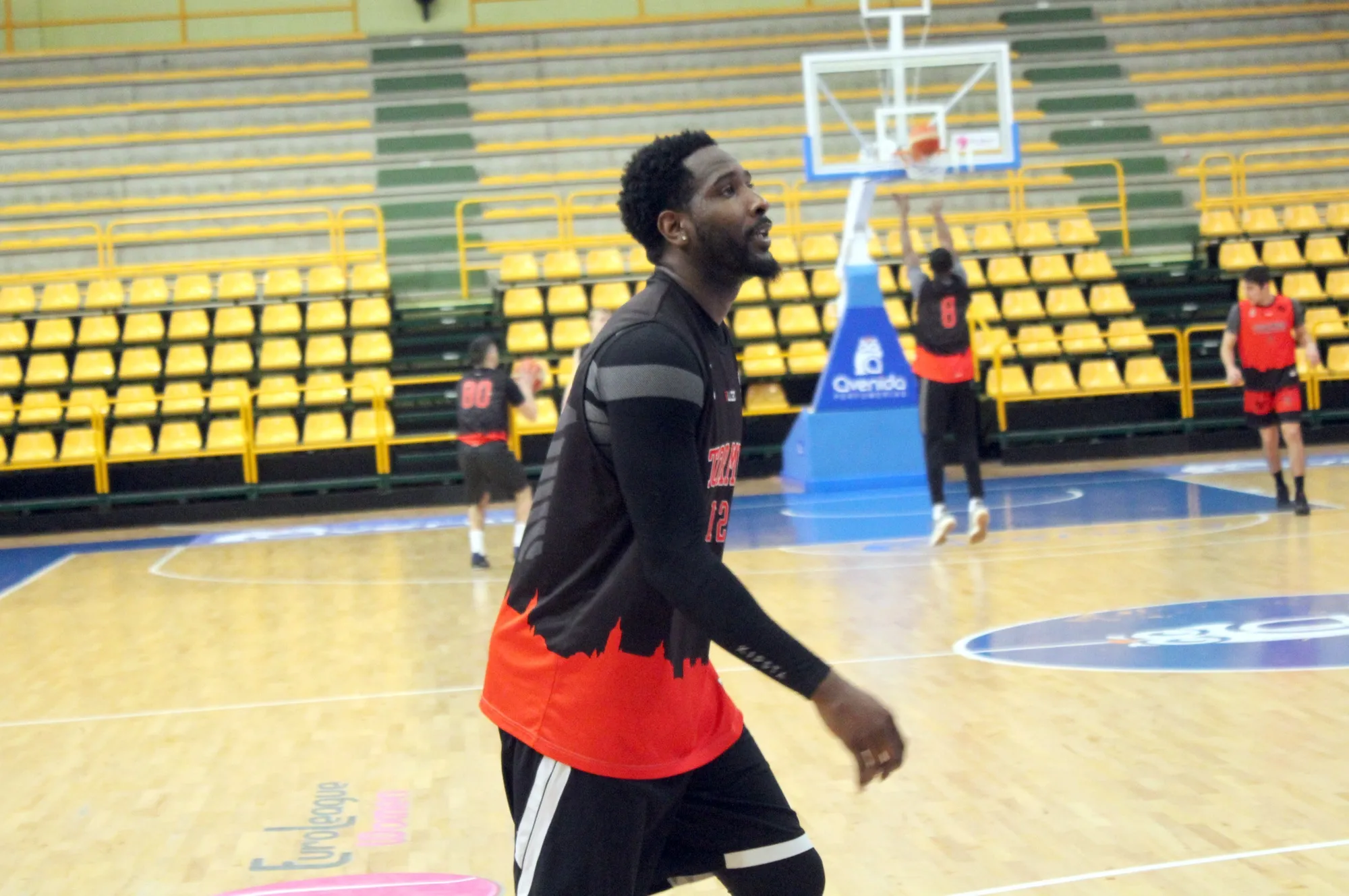 Canady, en un entrenamiento / CB Tormes