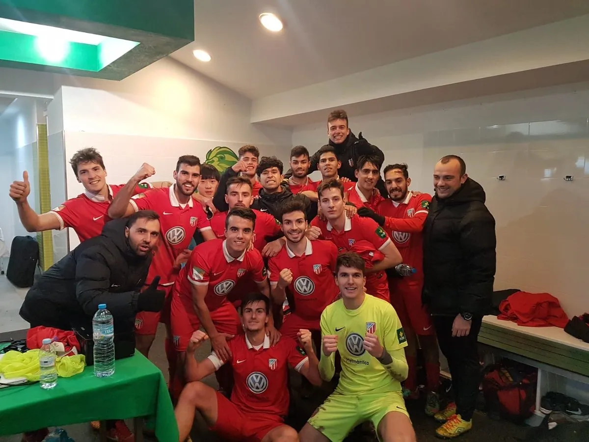 El Santa Marta celebra el empate / @UDSantaMarta