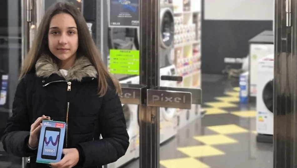 Laura García, ganadora de la Canasta Milar