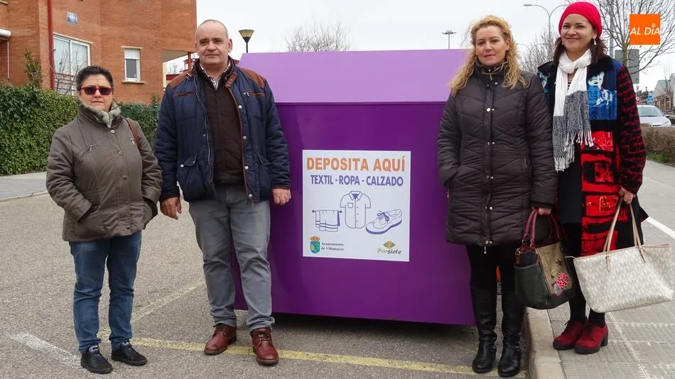 Villamayor aumenta un 10,73% la recogida de ropa, textil y calzado en 2018