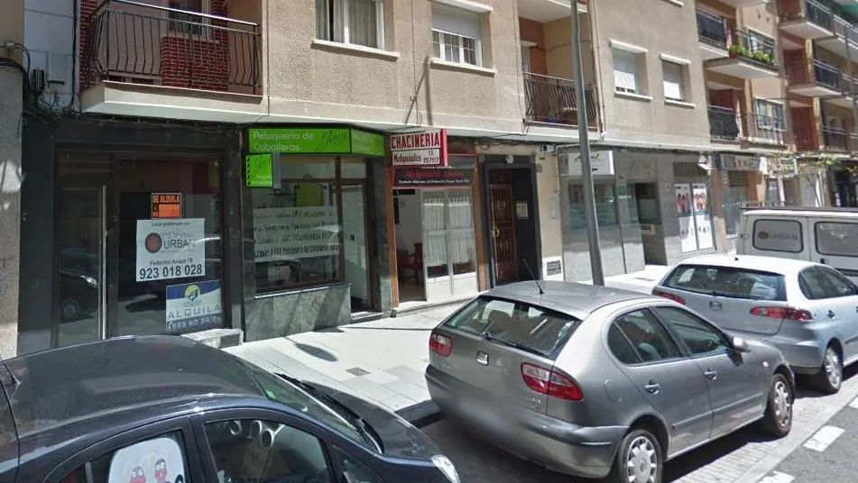 Calle Bolivar en el barrio de Garrido