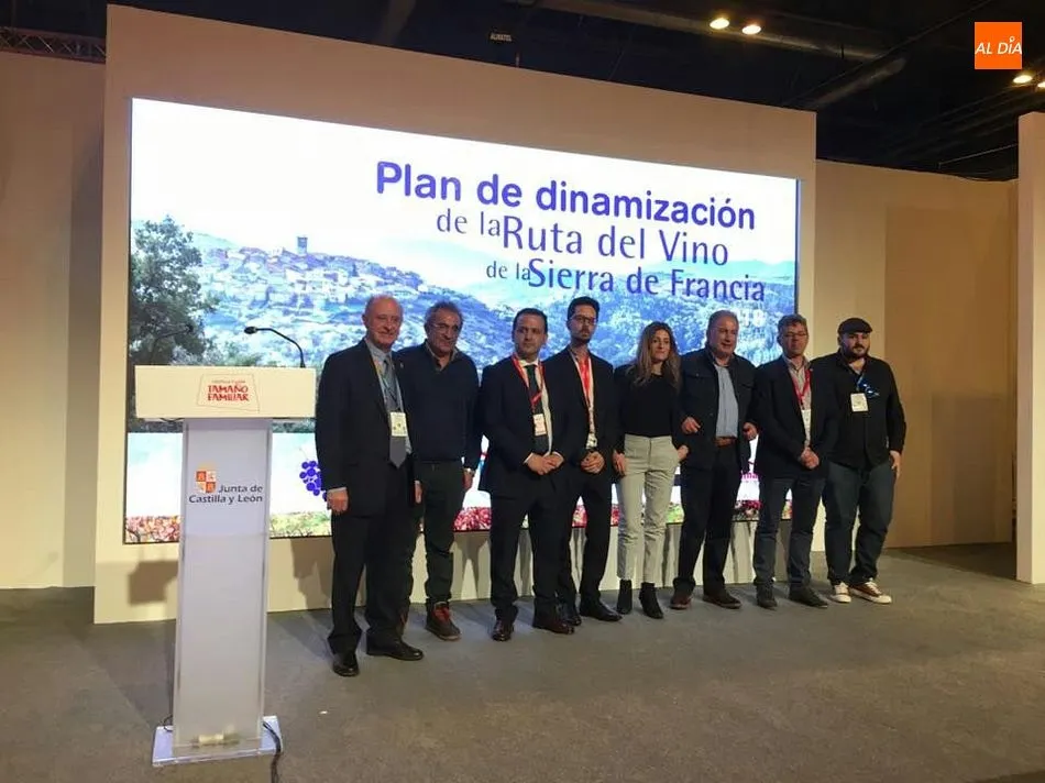 La Ruta del Vino de la Sierra de Francia vuelve a la promoción en ferias turísticas