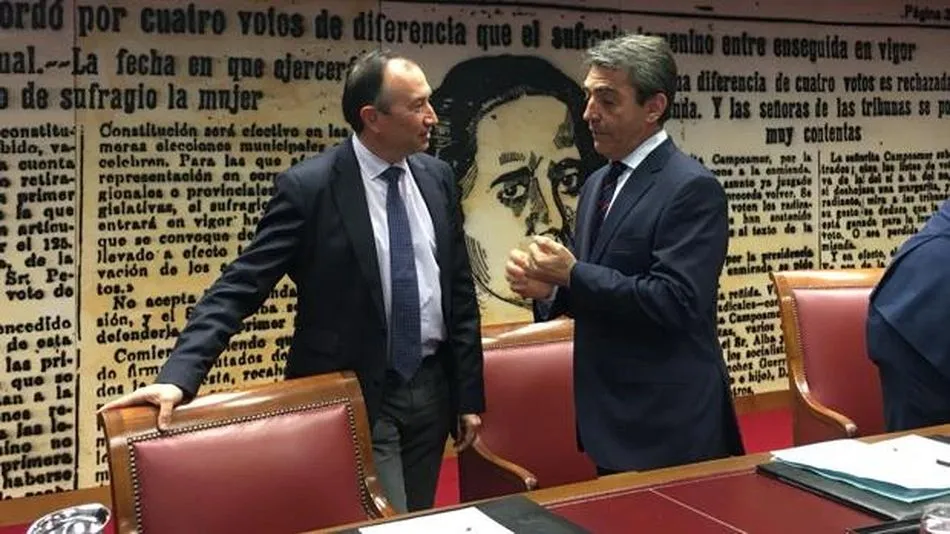 Victorino Martín en su intervención ante la Comisión de Cultura y Deporte del Senado