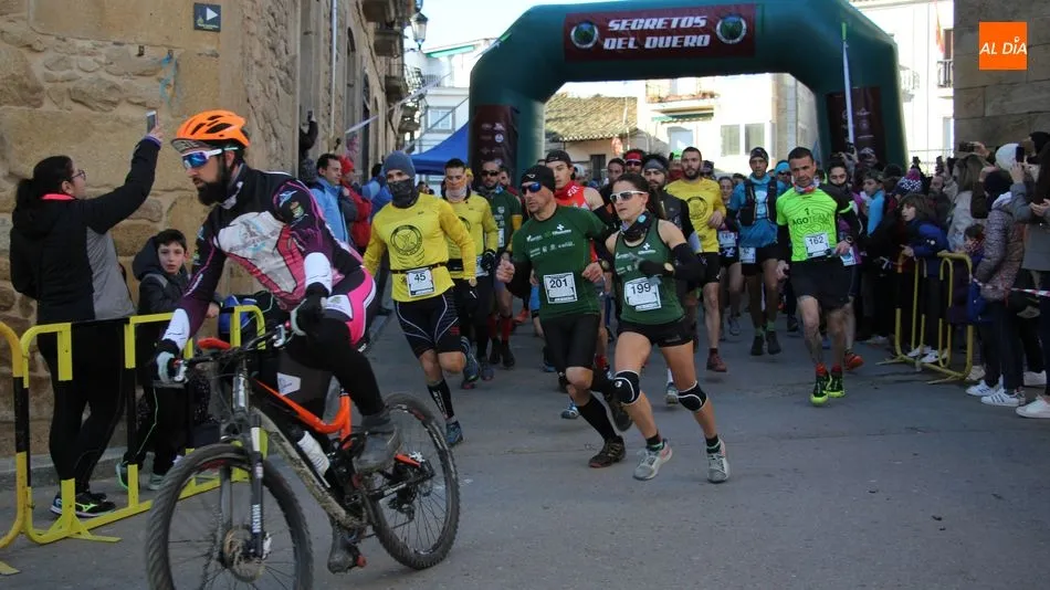 La Minitrail comenzaba a las 10.30 horas con un extraordinario ambiente