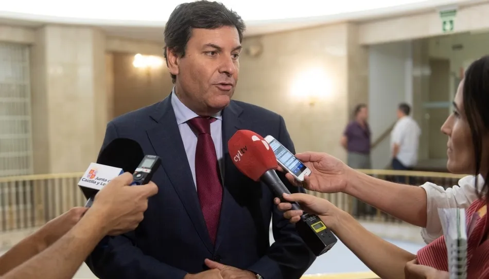 Carlos Carriedo, consejero de Empleo de Castilla y León